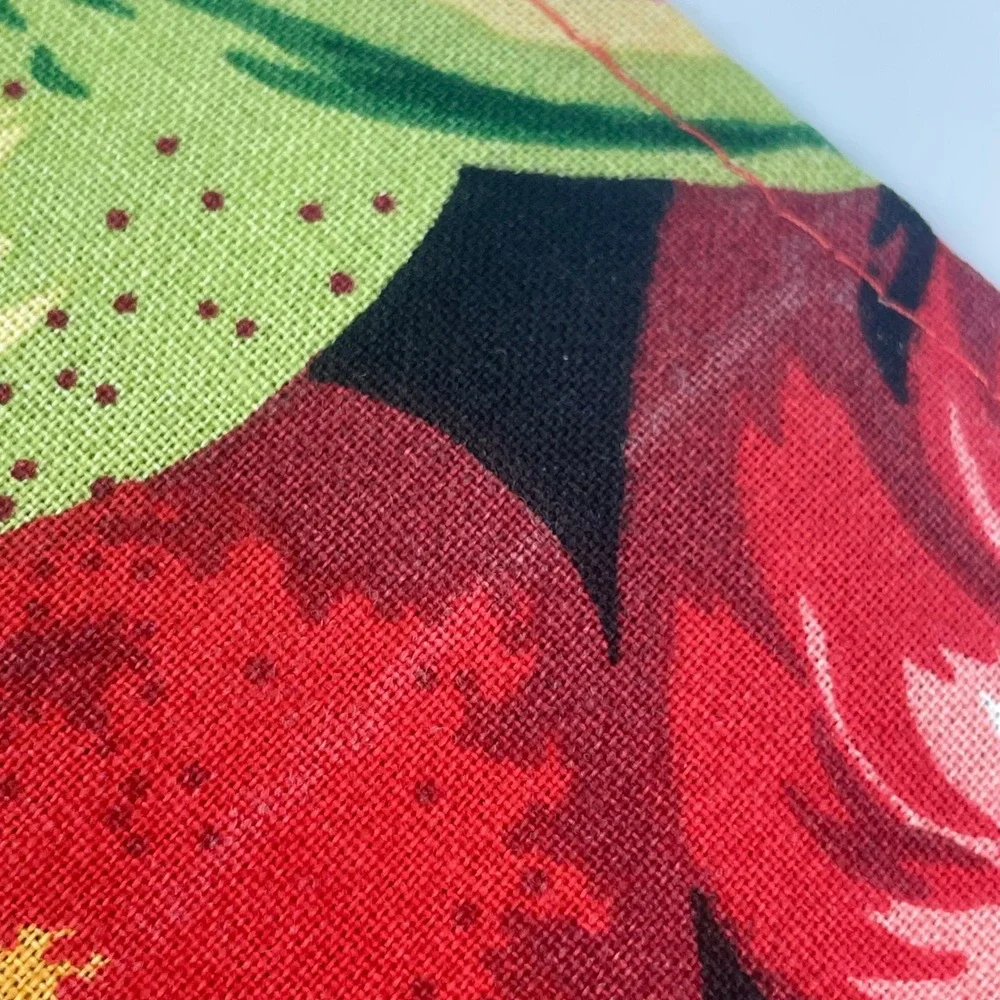 Autumn Cloth Napkins Mixed Harvest Fruit Vegetable‎ Set of 6 Different Sizes
